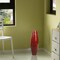Uniquewise Tall Cylinder Bamboo Floor Vase Decorative Accent for Hotel Lobbies and Spa, Perfect Decor for Living Room or Hallway